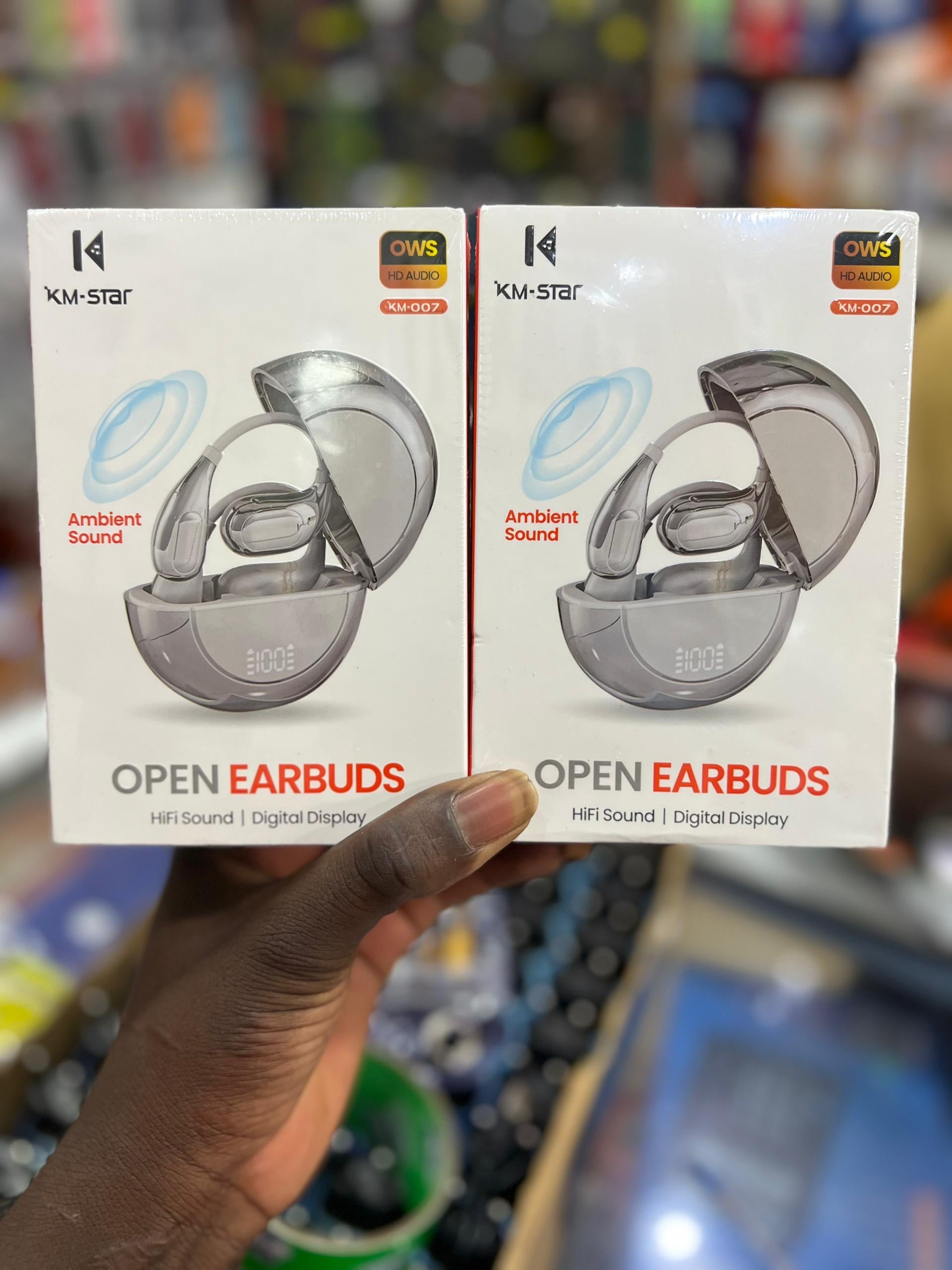 Écouteurs Sans Fil KM-Star - Basses Stéréo Puissantes & Design Premium