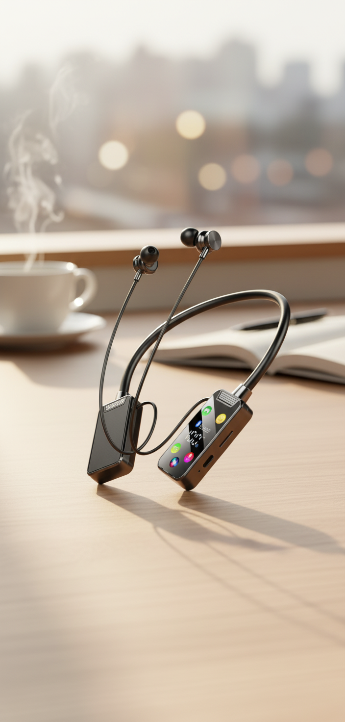 "Casque Tour de Cou Bluetooth - KEUR MONNA | Confort & Qualité Audio"